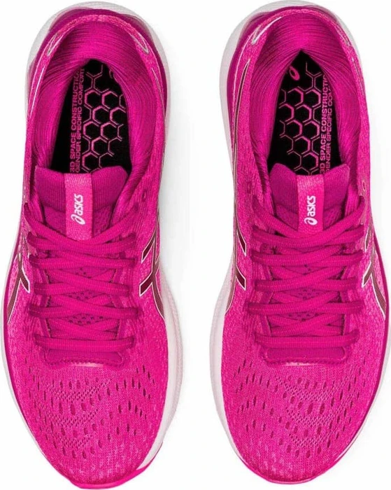 Asics Gel-Nimbus 24 fuchsia red/white (Damen)