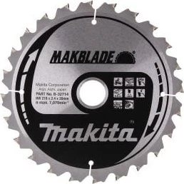 Makita Makblade Kreissägeblatt 24Z, 216x2.4x30mm, 1 Stück