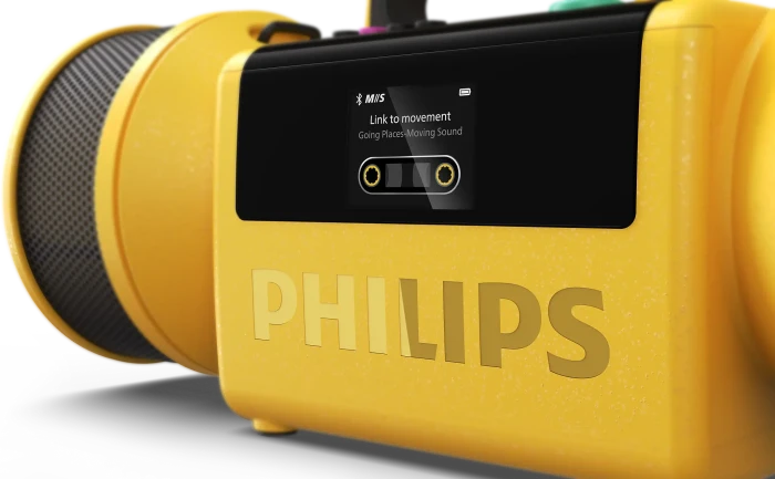 Philips TAMS80 The Tube gelb