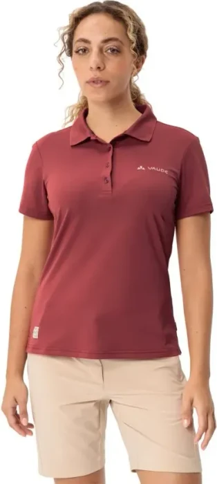 Vaude Essential Poloshirt kurzarm brick (Damen)