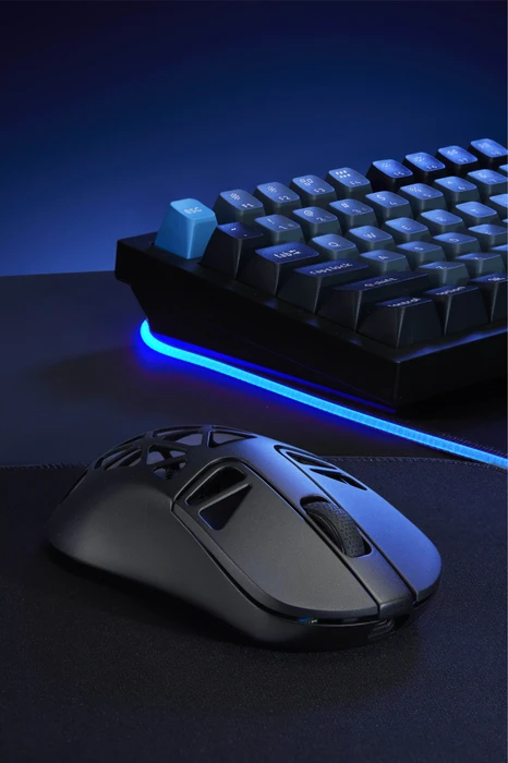 Keychron M3 mini 4K Wireless Mouse Metal Edition schwarz, USB/Bluetooth