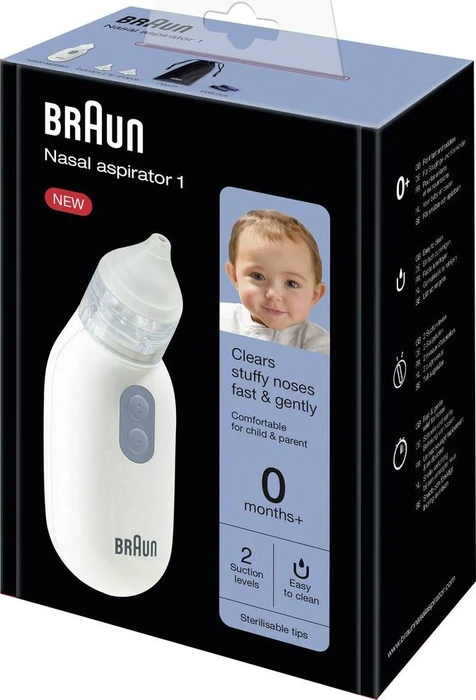 Braun BNA100EU Elektrischer Nasensauger