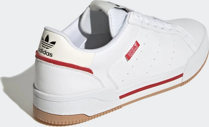 adidas Court Tourino cloud white/vivid red