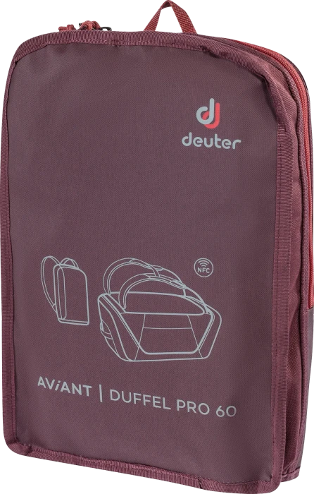 Deuter Aviant Duffel Pro 60 maron-aubergine