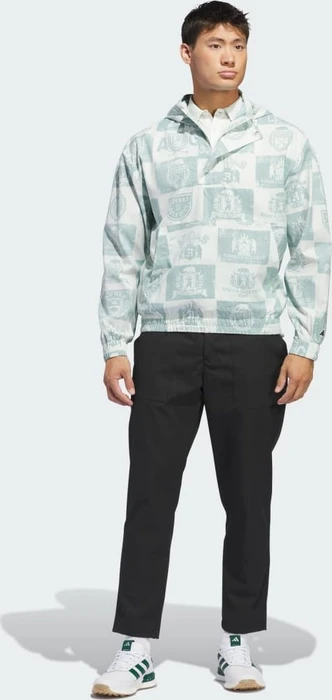 adidas Go-To Printed Mesh Poloshirt kurzarm crystal jade (Herren)