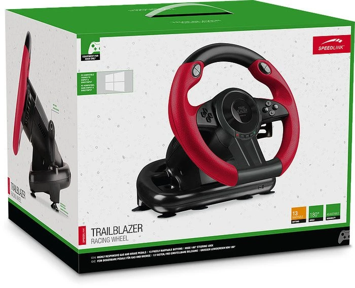 Speedlink Trailblazer Racing Wheel schwarz (PS4/PS3/Xbox One/PC)