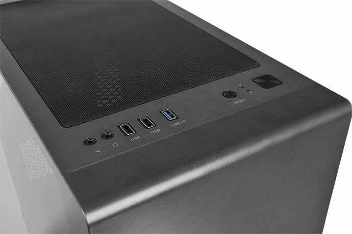 Thermaltake S100 TG, Glasfenster