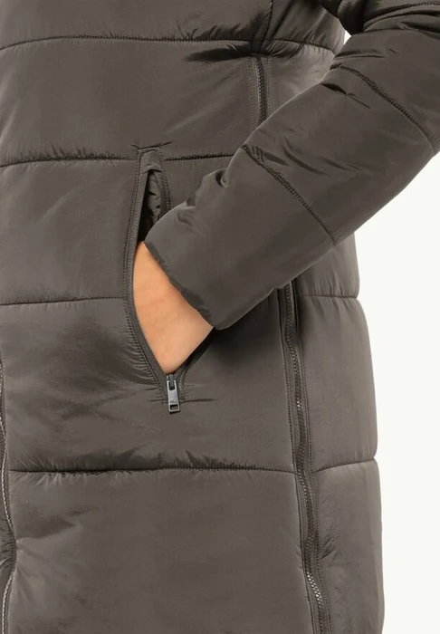 Jack Wolfskin Eisbach Funktionsmantel cold coffee (Damen)