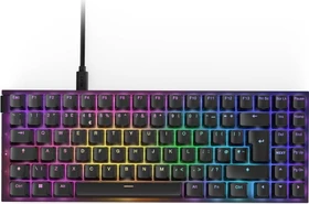 NZXT Function 2 MiniTKL, matt schwarz, LEDs RGB, hot-swap, Swift Optical PURPLE, USB, UK (KB-002NB-UK)