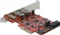 DeLOCK 1x USB-C 3.1, 2x USB-A 3.1, PCIe 3.0 x4 Vorschaubild