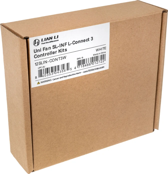 Lian Li Uni Hub Controller für SL-INF-Serie, Licht- und Lüftersteuerung, weiß