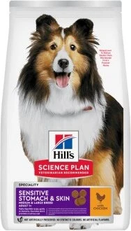 Hill's Science Plan Canine Adult Sensitive Stomach mit Huhn, 12kg