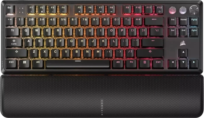 Corsair Gaming K70 PRO TKL Magnetic-Mechanical, schwarz, Corsair MGX Hyperdrive, USB, US