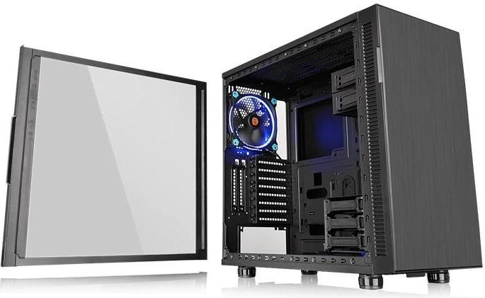 Thermaltake Suppressor F31 Tempered Glass Edition, Glasfenster, schallgedämmt