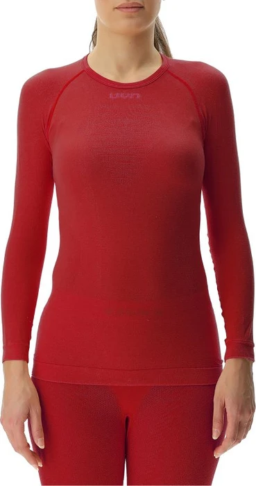 UYN Energyon Biotech Funktionsshirt langarm sofisticated red (Damen)