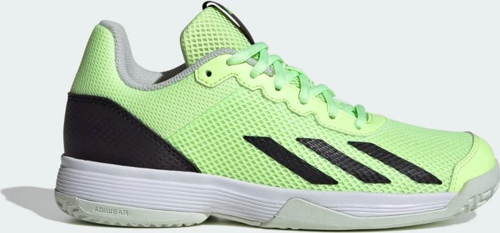 adidas Courtflash green spark/aurora black/lucid lemon (Junior)