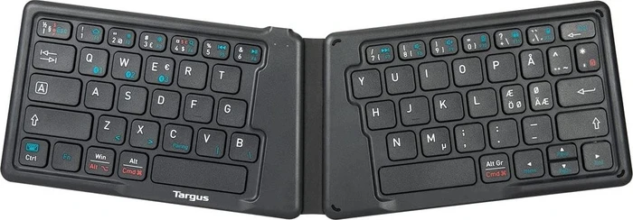 Targus Antimicrobial Folding Ergo Keyboard schwarz, Bluetooth, ND