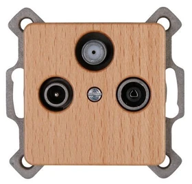 Kopp Milano Antennensteckdose 3-fach buche