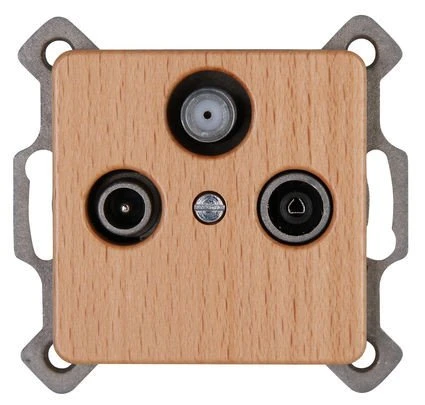 Kopp Milano Antennensteckdose 3-fach buche