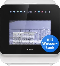Bomann TSG 5702 Mini Tisch-Geschirrspüler