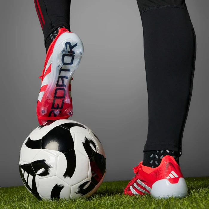 adidas Predator Elite Fold-Over Tongue FG lucid red/core white/core black