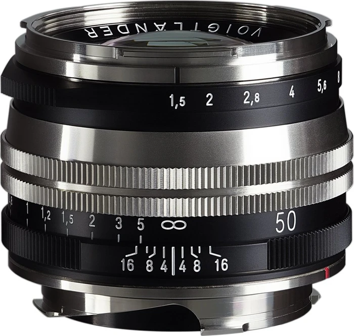 Voigtländer Nokton VM 50mm 1.5 Vintage Line asphärisch II SC für Leica M bicolor