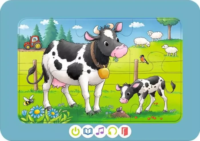 Ravensburger tiptoi Puzzle: 3 erste Puzzles: Bauernhoftiere