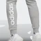 adidas Essentials Linear French Terry Cuffed Trainingshose lang medium grey heather/white (Damen) Vorschaubild