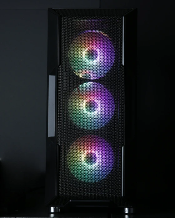 Zalman i3 Neo, schwarz, Glasfenster