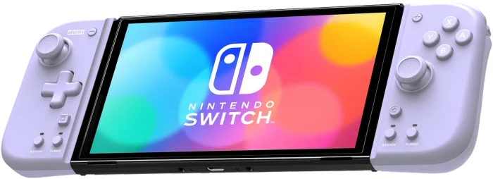 Hori Split Pad Compact Attachment Set lavender (Switch)