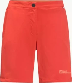 Jack Wolfskin Hilltop Trail Shorts Hose kurz tango orange (Damen)