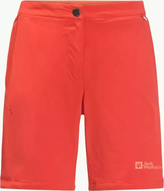 Jack Wolfskin Hilltop Trail Shorts Hose kurz tango orange (Damen)