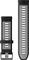 Garmin Schnellwechsel Ersatzarmband 130-205mm Silikon für Garmin Forerunner 265 black/powder grey Vorschaubild
