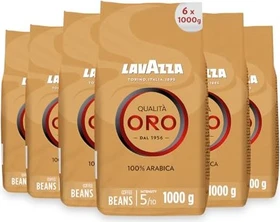Lavazza Qualita Oro Kaffeebohnen, 6.00kg (6x 1.00kg)