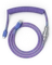 Glorious Coiled Cable USB-C auf USB-A, Tastaturkabel (Spiral-Textilkabel), 1.37m, Nebula Vorschaubild