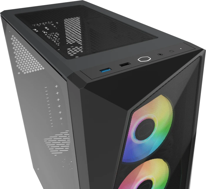 Cooler Master CMP 520, schwarz, Glasfenster