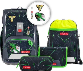 Step by Step Giant Ninja Kimo Schulrucksack-Set, 5-tlg.