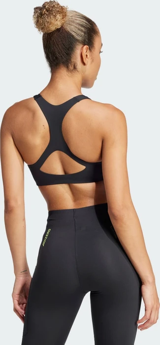 adidas Adizero Run Medium-Support Sport-BH schwarz (Damen)