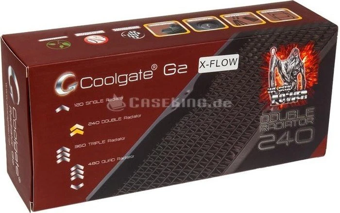 Coolgate G2 X Flow Version Dual 120mm