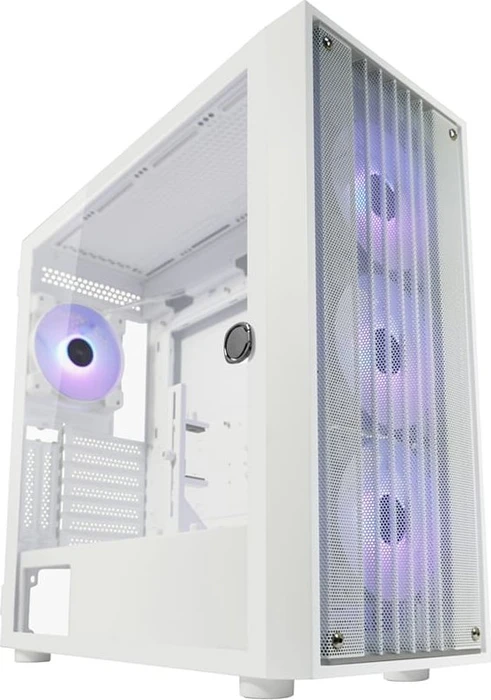 LC-Power Gaming 810W Bright_Crawler_X, weiß, Glasfenster