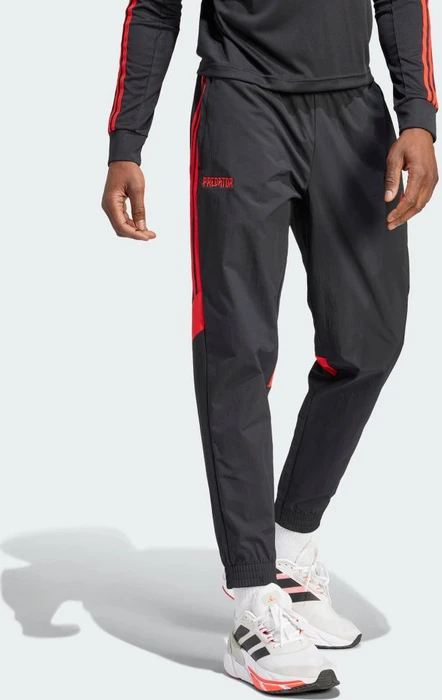 adidas Predator 30th Anniversary Woven Trainingshose lang schwarz/rot (Herren)
