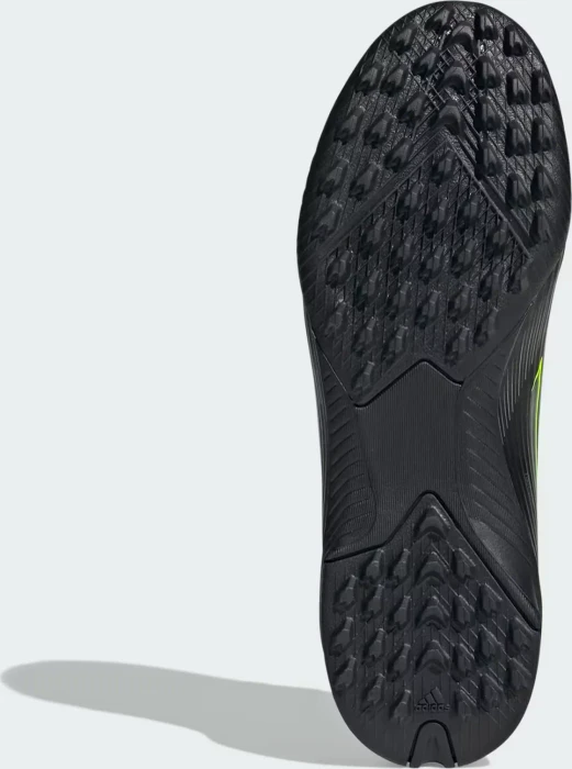 adidas F50 League TF core black/iron metallic/lucid lemon (Junior)