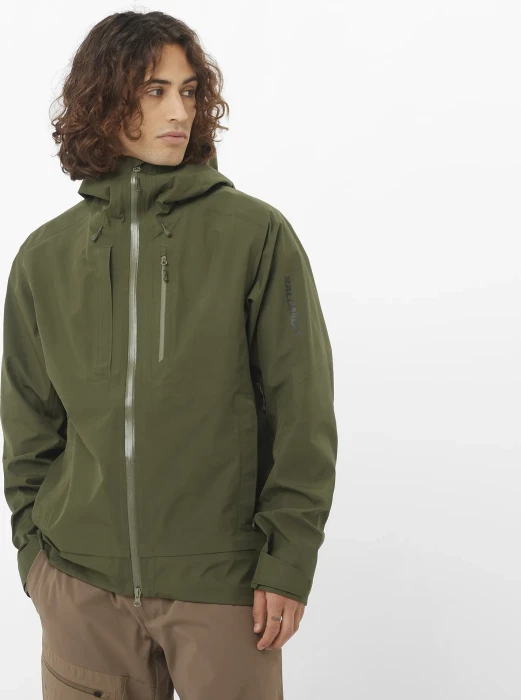 Salomon Outline 3L Gore-Tex Funktionsjacke grape leaf (Herren)