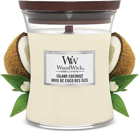 WoodWick Island Coconut Duftkerze, 275g