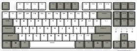 Durgod Taurus K320, Natural White, MX SILENT RED, USB, US