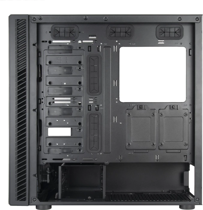 SilverStone Seta Q1, schwarz, schallgedämmt