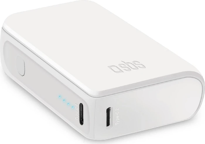 SBS Mobile NanoTube Power Bank 10000mAh weiß