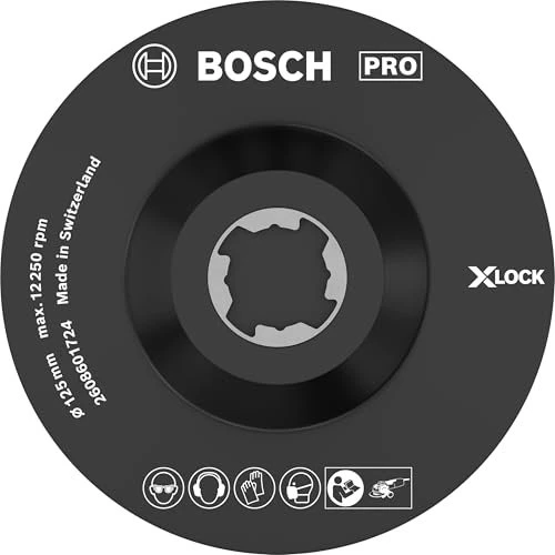 Bosch Professional X-LOCK Stützteller SCM für Winkelschleifer, 125mm