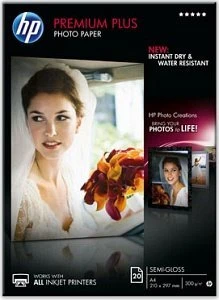 HP Premium Plus Fotopapier matt weiß, A4, 300g/m², 20 Blatt