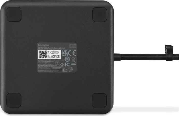 Kensington MD125U4 USB4 Portable Docking Station (Designed for Surface), USB4 [Stecker]